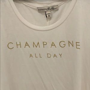 Champagne All Day Top